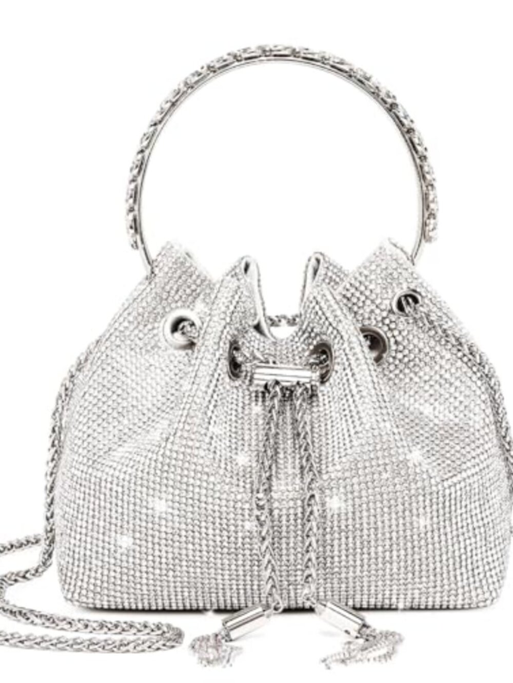 Rhinestone Clutch Glitter Evening Bag Sparkly Crossbody